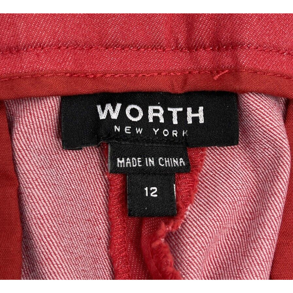Worth New York Bermuda‎ Shorts Womens 12 Paprika Taylor C162SH25-12 - Picture 3 of 8